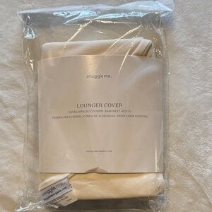 snuggleme Cream Lounger Cover for Kids